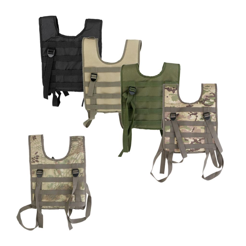 Modular Oxford H-Harness Molle Vest Suspenders for Battle Belt