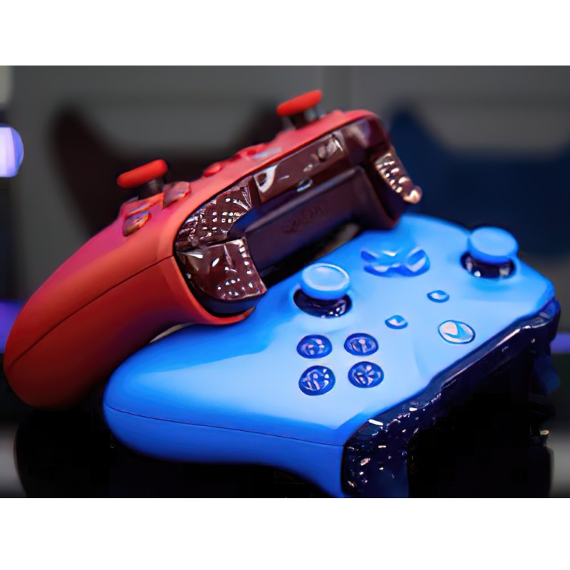 Gamepad Không dây Bluetooth Xbox One S Red.Ruby - hàng nhập khẩu