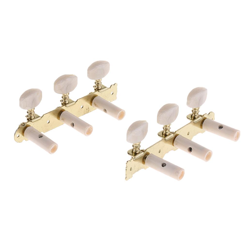 2pcs Guitar Tuning Pegs Key Machine Heads Tuner for Classical Guitar Accessory