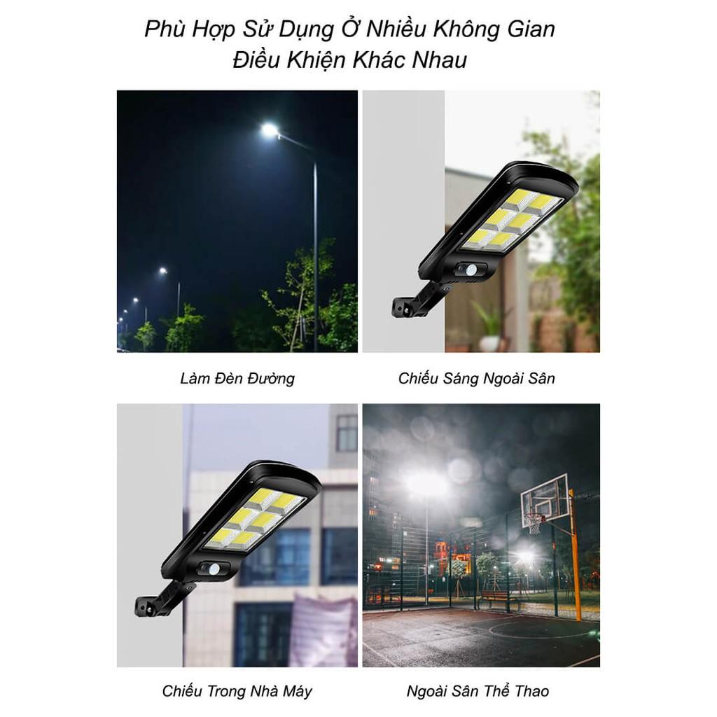 Đèn năng lượng mặt trời chống nước Solar Street Light gắn tường hoặc cột ngoài trời