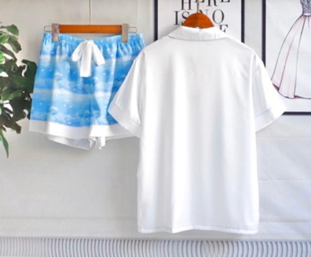 BỘ PIJAMA ĐÙI PHỐI CAO CẤP LOẠI 1
