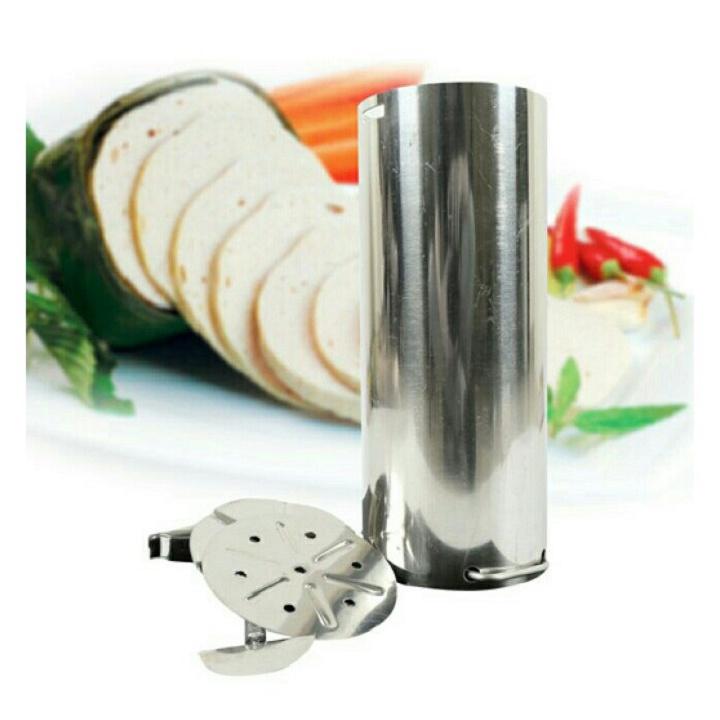 Khuôn Làm Giò Chả, Chả Bò Inox Cao Cấp - Loại 1 KG-2KG