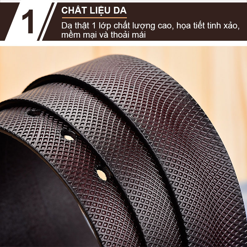 Thắt Lưng Nam Dây Nịt Da Bò THẬT NIKITA Cao Cấp Nhiều mẫu mã lựa chọn