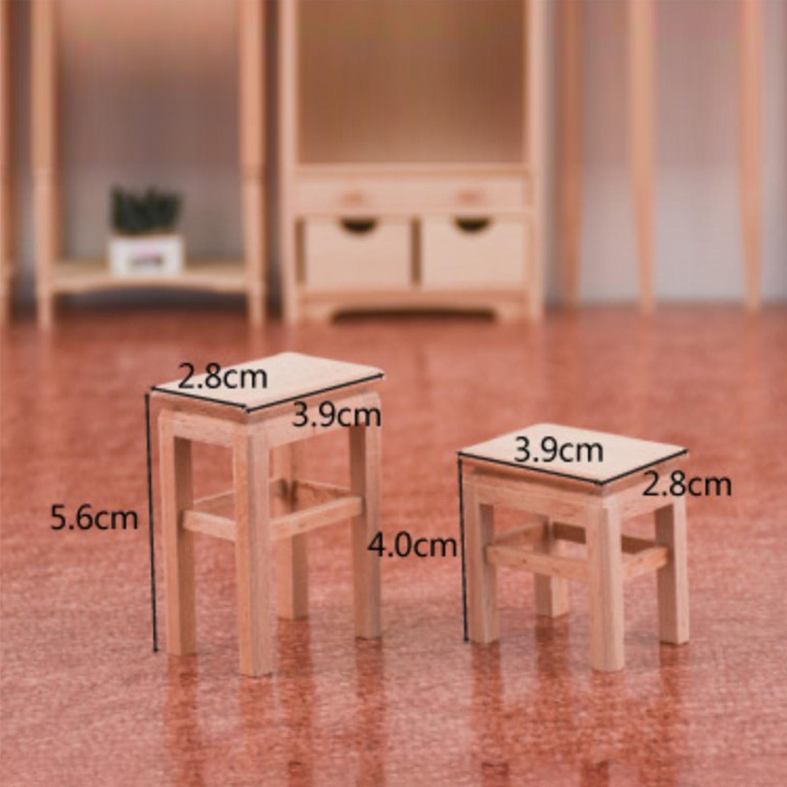 1/12 Scale Furniture Model for Dollhouse Micro Landscape DIY Accessory High