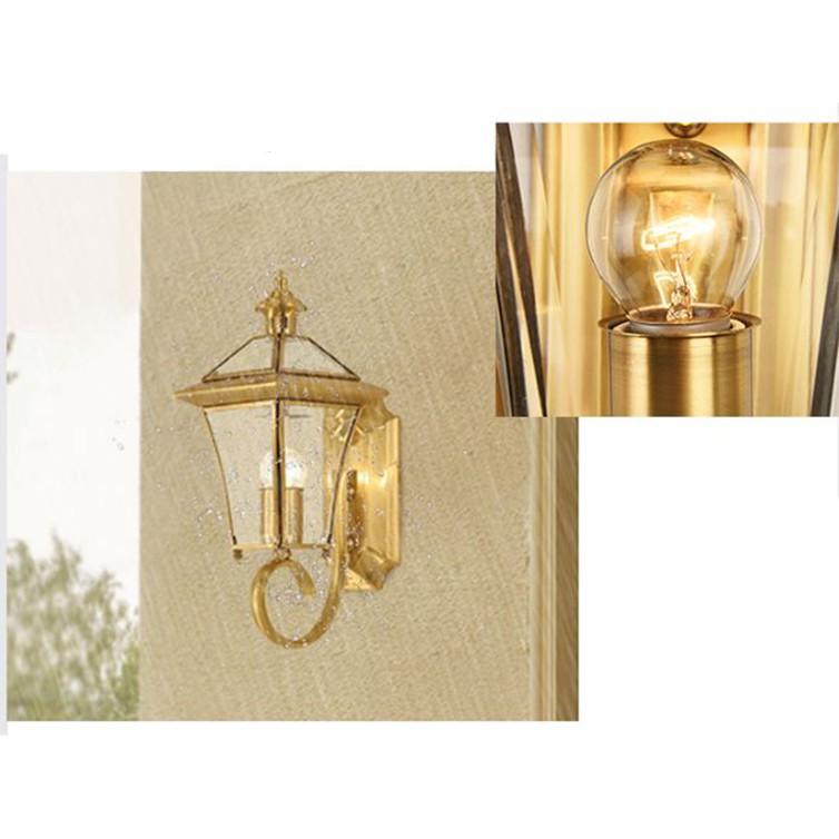 Đèn tường đồng kính BLIT dùng cho trang trí nhà cửa, quán cafe