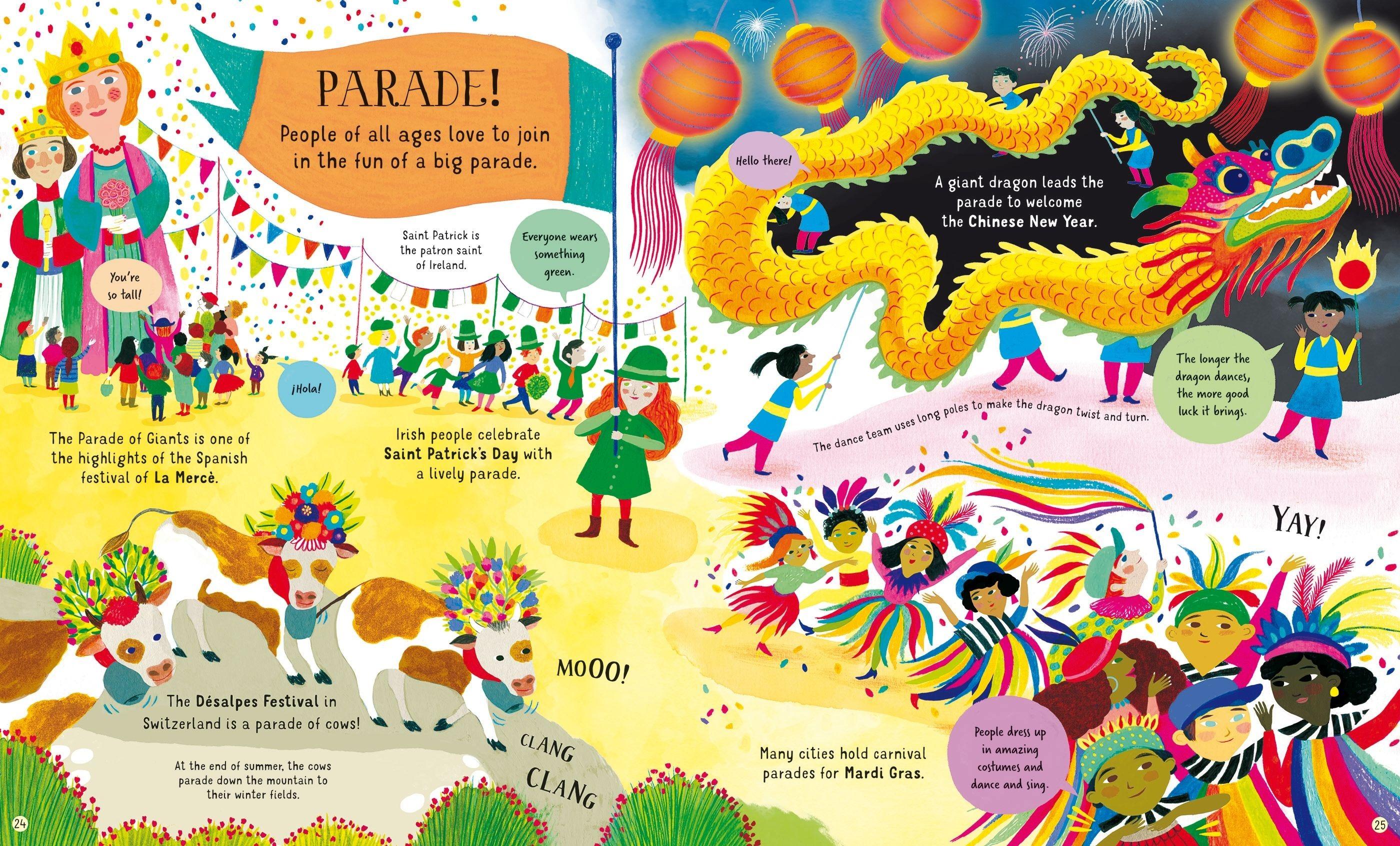 Sách ngoại văn: Festivals!