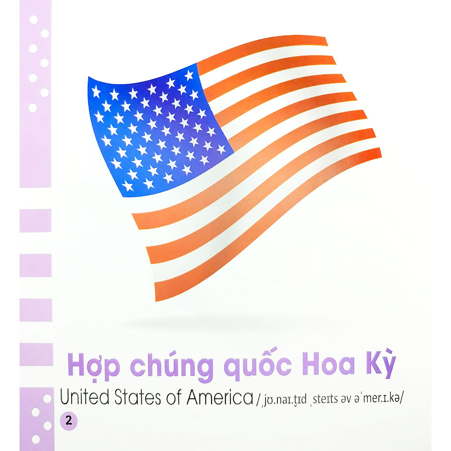 Từ Điển Bằng Hình Cho Bé - Quốc Kỳ Trên Thế Giới - Flags