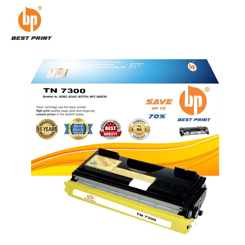 Hộp mực in BEST PRINT TN 7300 dùng cho máy in Brother HL- 5050, 5040, 5070N, MFC 8820D - HÀNG CHÍNH HÃNG