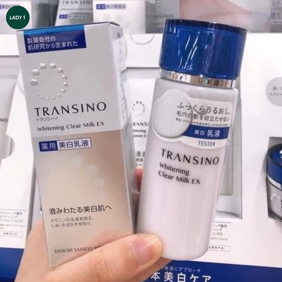 Sữa dưỡng trắng da ngừa nám Transino Whitening Clear Milk EX