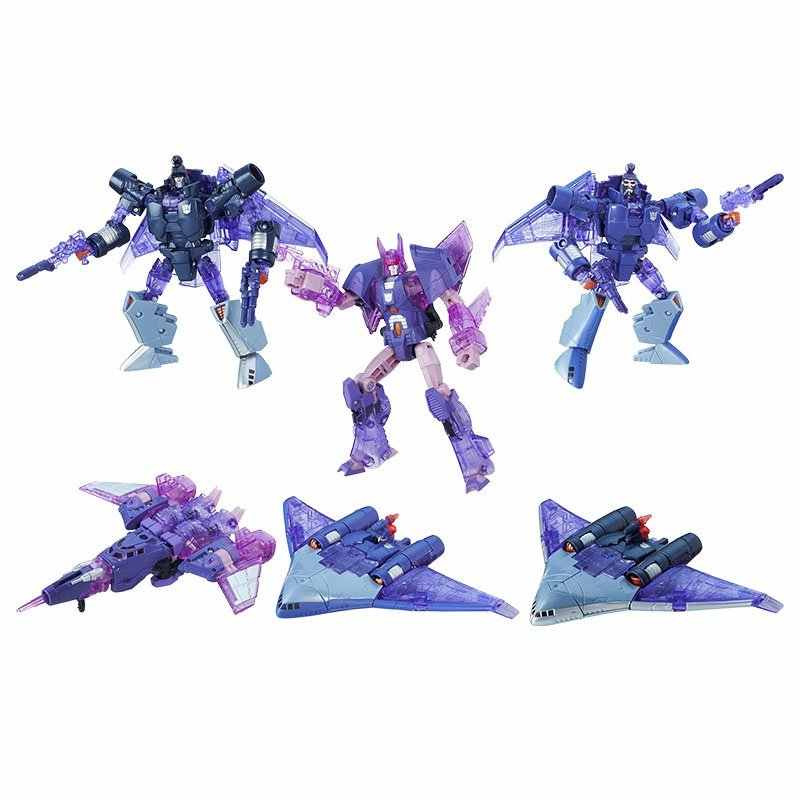 Bộ mô hình gồm 3 Robot mini Platinum Edition Armada of Cyclonus - Scourge - Decepticon Sweep