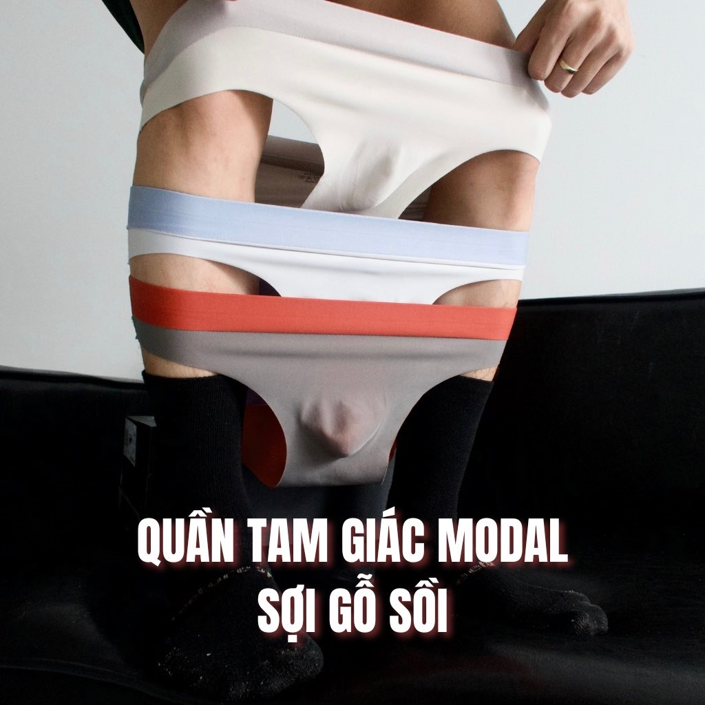 [Chọn LẺ hoặc SET] Quần Lót Nam LT1 Liền Mạch D Danido – Modal Sợi Gỗ Sồi Cao Cấp, Hai Mặt Kháng Khuẩn, Thoáng Khí Cực MátQuần Lót Nam LT1