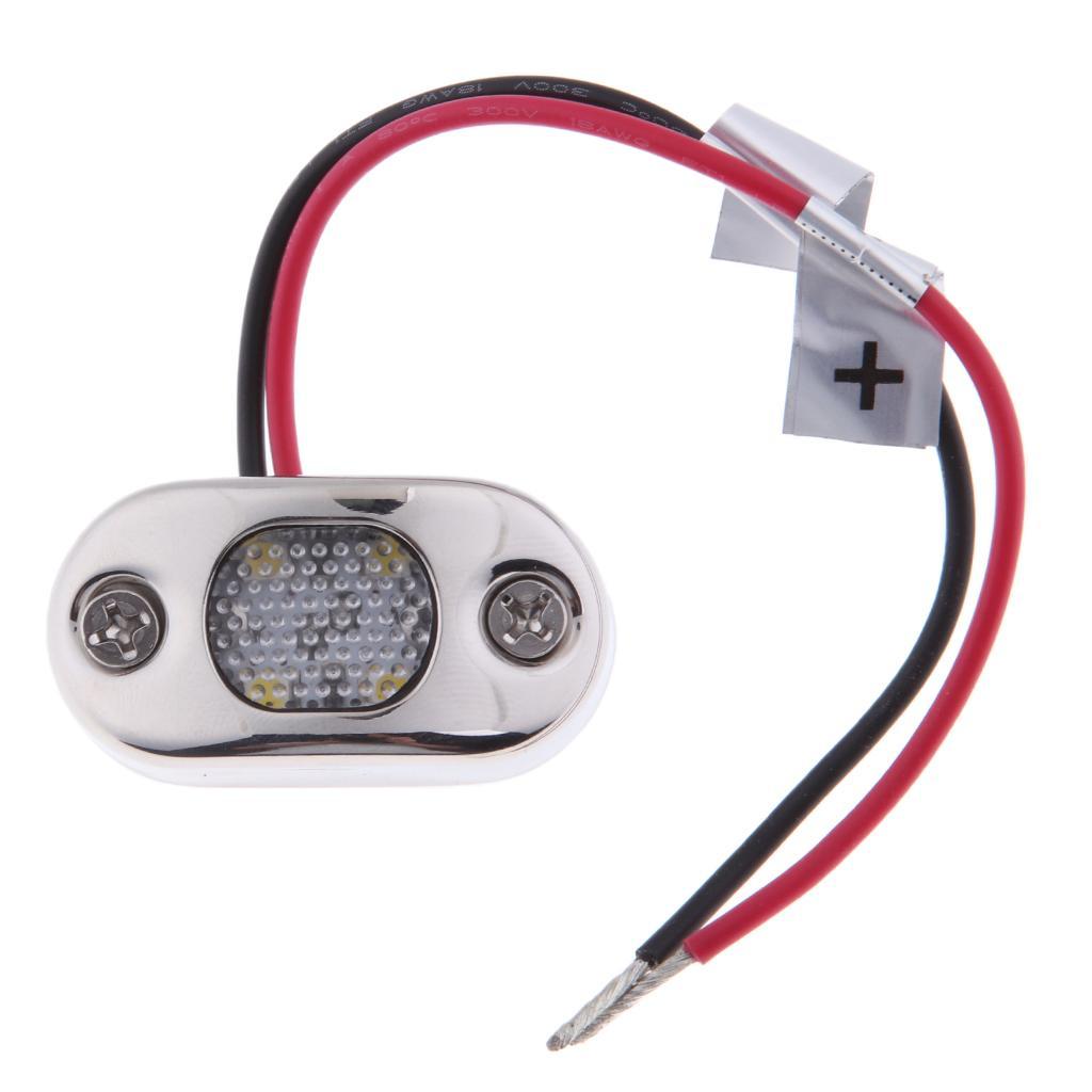 Marine Stainless Steel Floor Lights LED Deck Step Lights