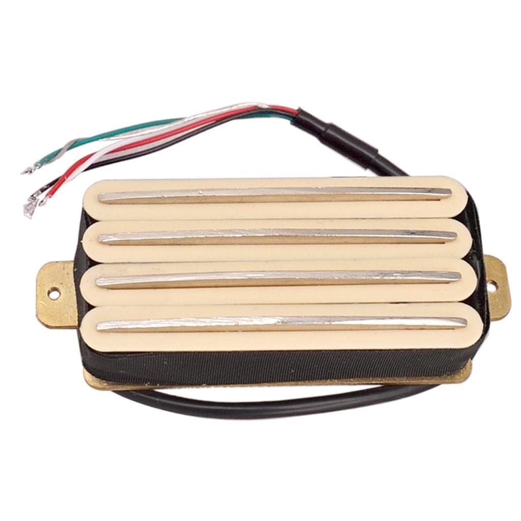 Dual  Guitar Double Coil Humbucker Pickup for Electric Guitar Yellow