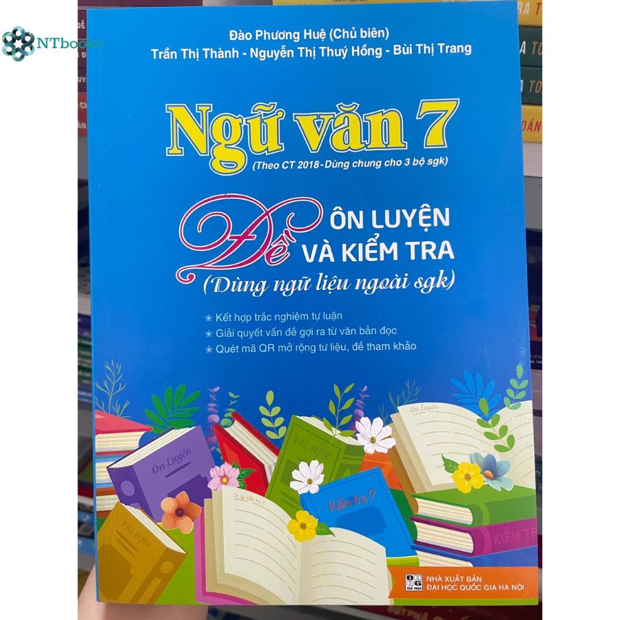 Sách Ngữ văn 7 - Đề Ôn luyện và Kiểm tra theo Chương trình GDPT 2018 - dùng chung 3 bộ SGK