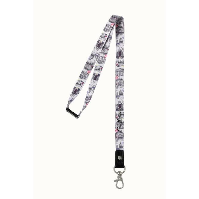 Cath Kidston - Dây đeo/Lanyard - London Lanyard - Lilac -1042764