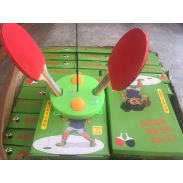 BÓNG BÀN PHẢN XẠ 2 LOẠI VỢT GỖ