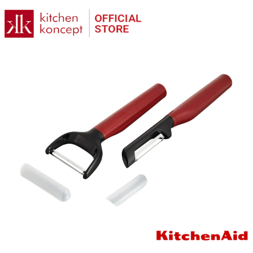 KitchenAid - Bộ dụng cụ bào màu đỏ - 2 món