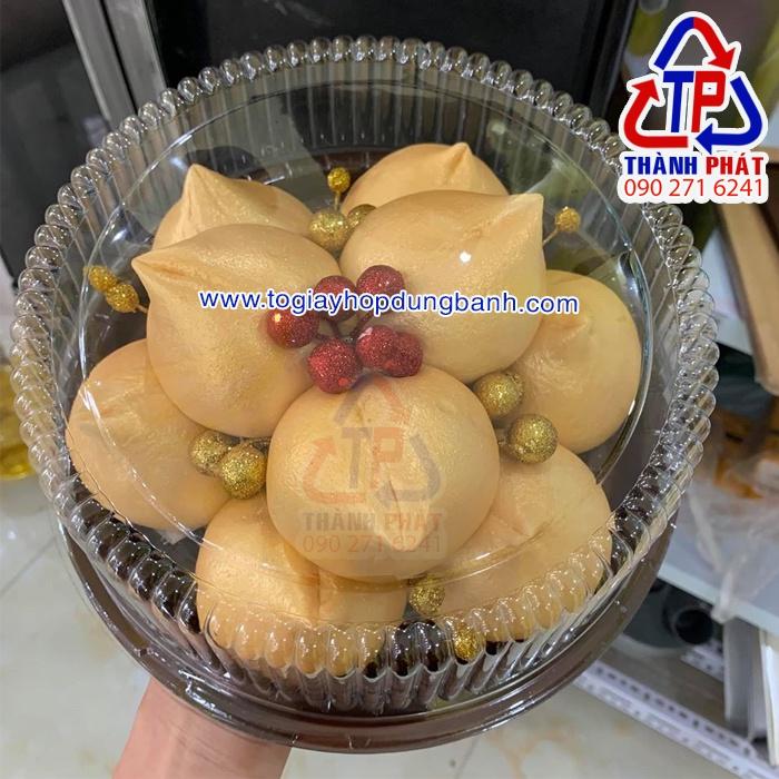 20 Hộp A024 đựng rau câu 3D size 20cm - Hộp đựng bánh bông lan trứng muối