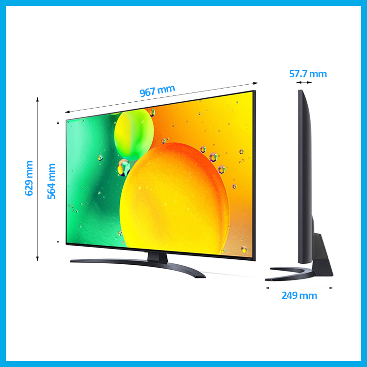 Smart Tivi NanoCell LG 4K 43 inch 43NANO76SQA - Model 2022