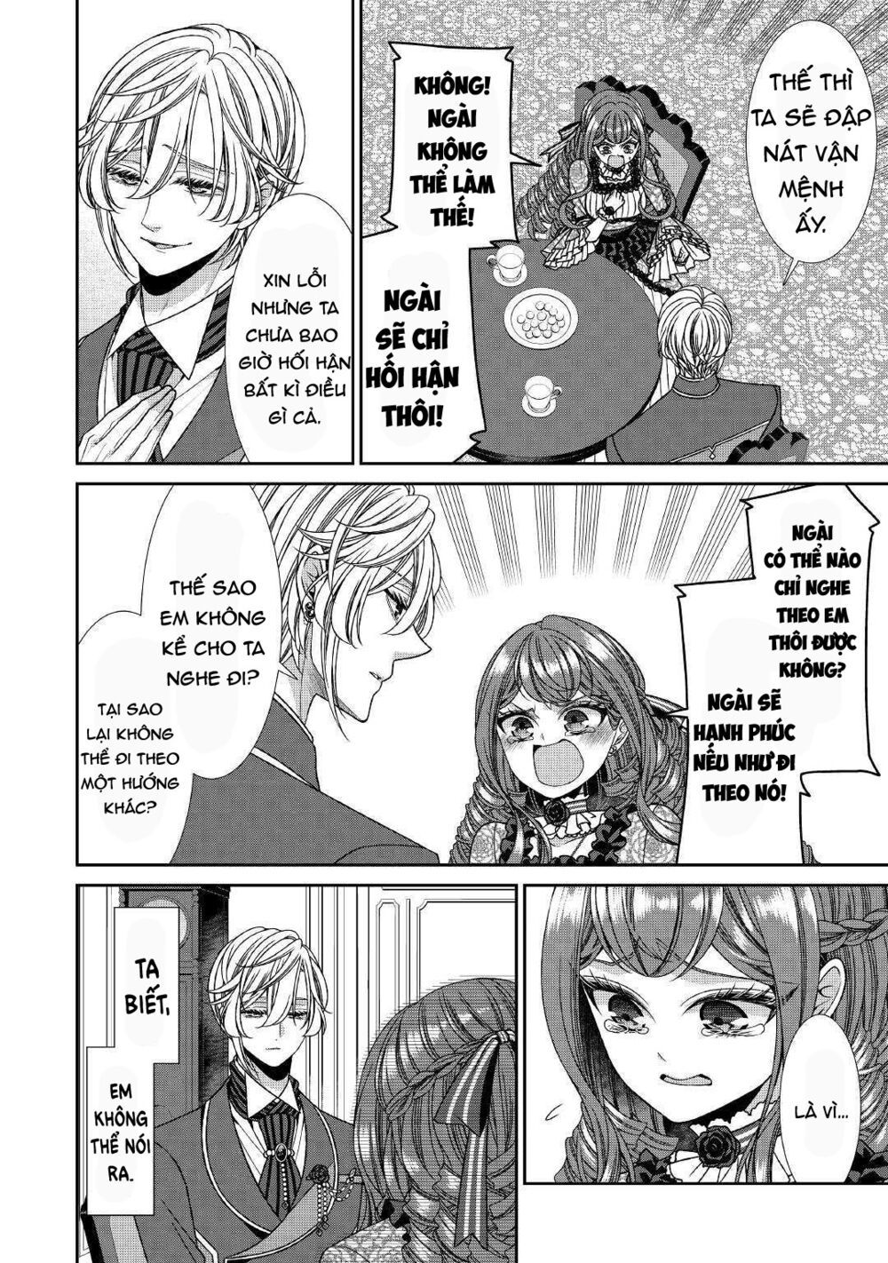 nhật ký theo dõi vị hôn thê tự nhận mình là nữ phụ phản diện 1 chapter 17 20