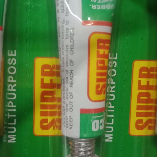 Vỉ  12 tuýp keo dán  đa năng super glue