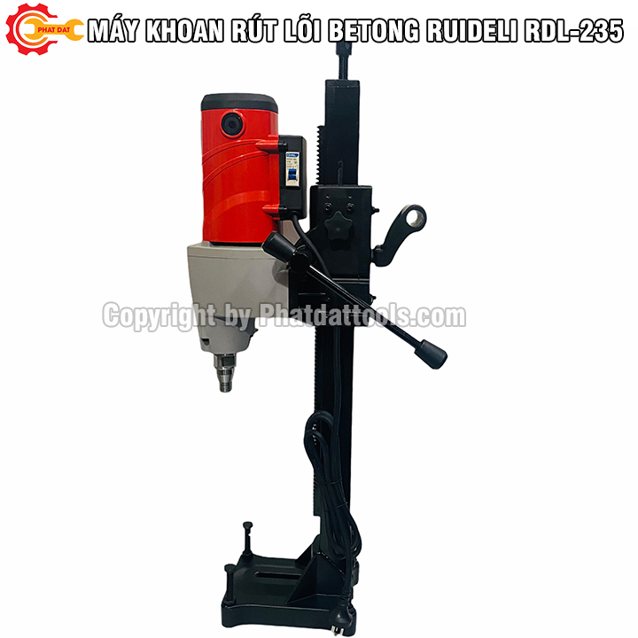 Máy khoan rút lõi Betong RUIDELI RDL-235-Lắp mũi tối đa 235mm-Công suất 3200W