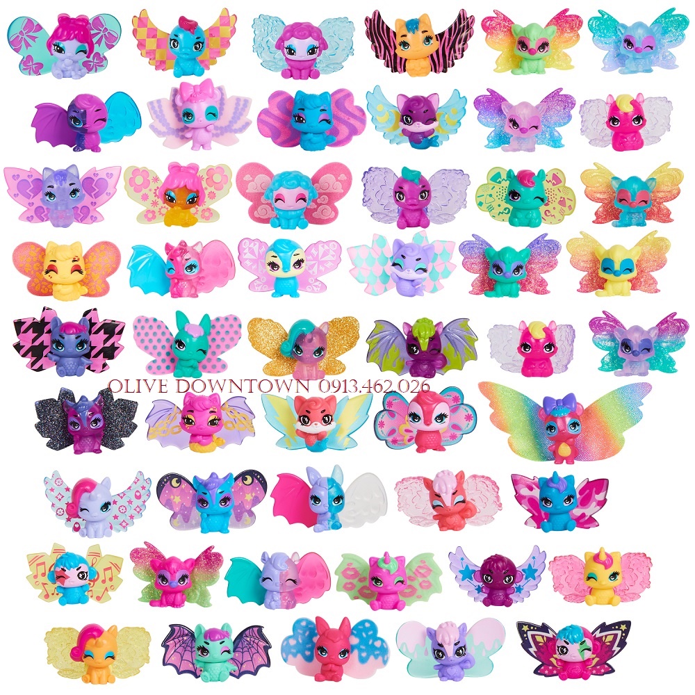 Combo 10 Trứng mới &amp; 10 Cánh thiên thần Mùa 9 Wilder Wings - Đồ chơi Hatchimals VNXK - Nhiều màu ngẫu nhiên KHÁC NHAU