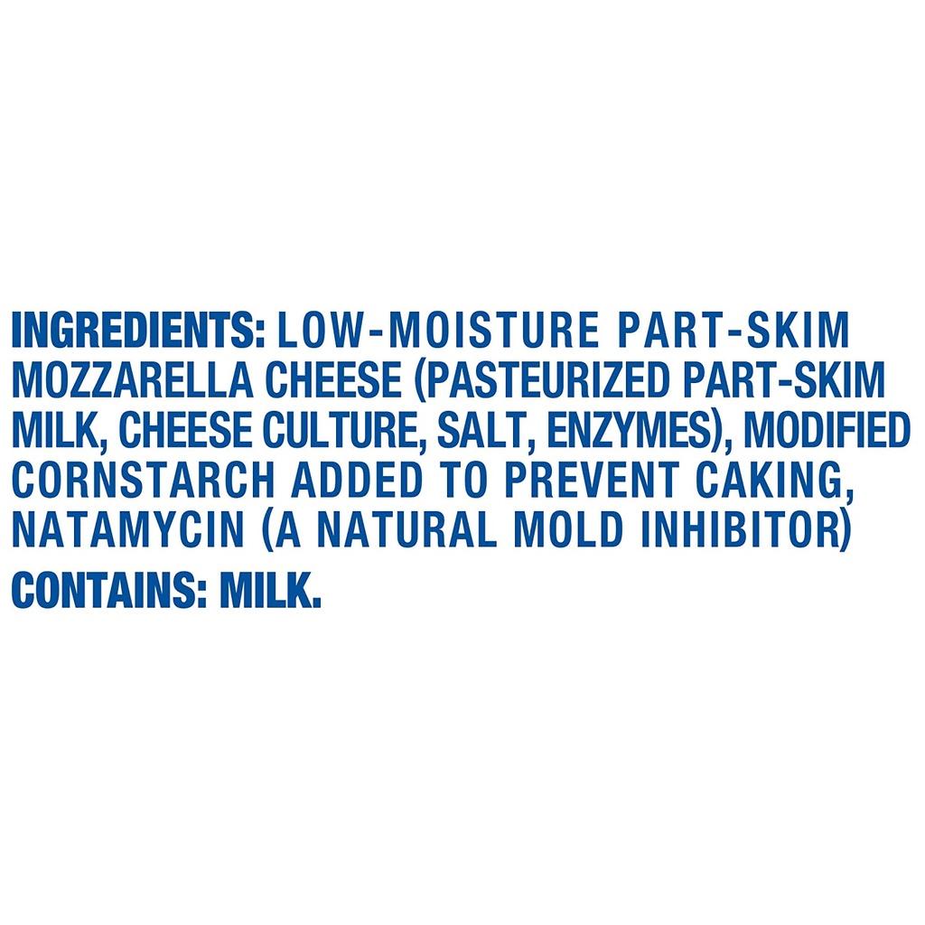 PHÔ MAI SỢI MOZZARELLA Kraft Natural Shredded Cheese, 226g (8 oz)