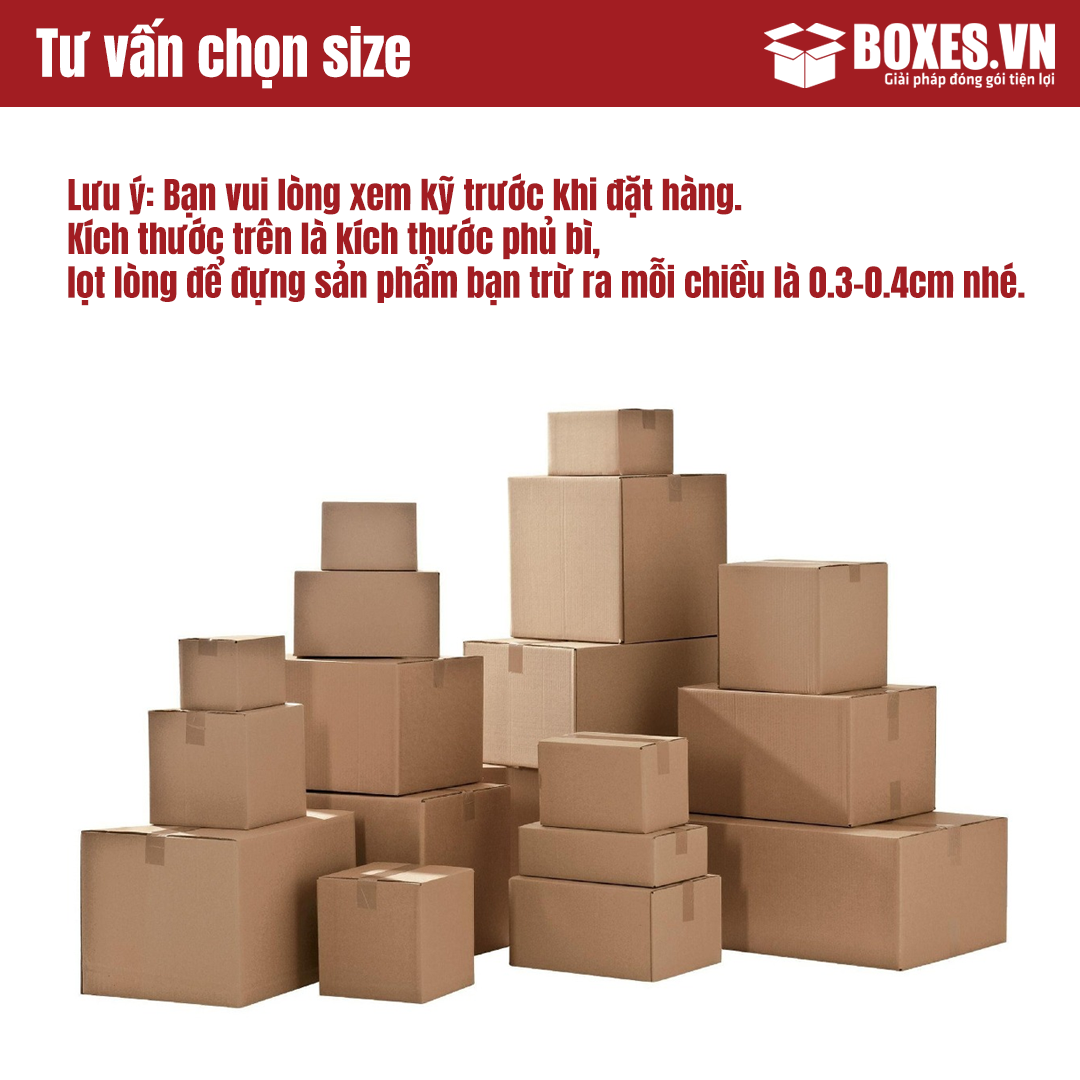 30x20x15 Combo 50 hộp carton Boxes đóng gói hàng giá tại xưởng