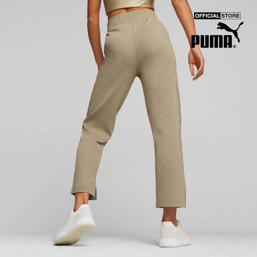 PUMA - Quần dài tập luyện nữ lưng thun T7 621467