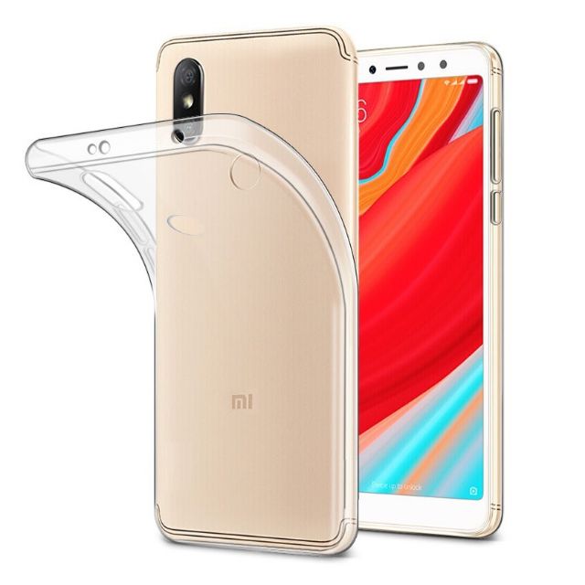 Ốp lưng silicone dẻo trong suốt dành cho Xiaomi Redmi S2