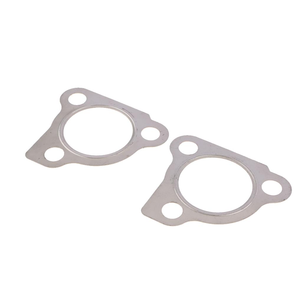 2PCS Turbine Turbo Charger Exhaust Down Pipe Gasket For Audi Golf KKK K03