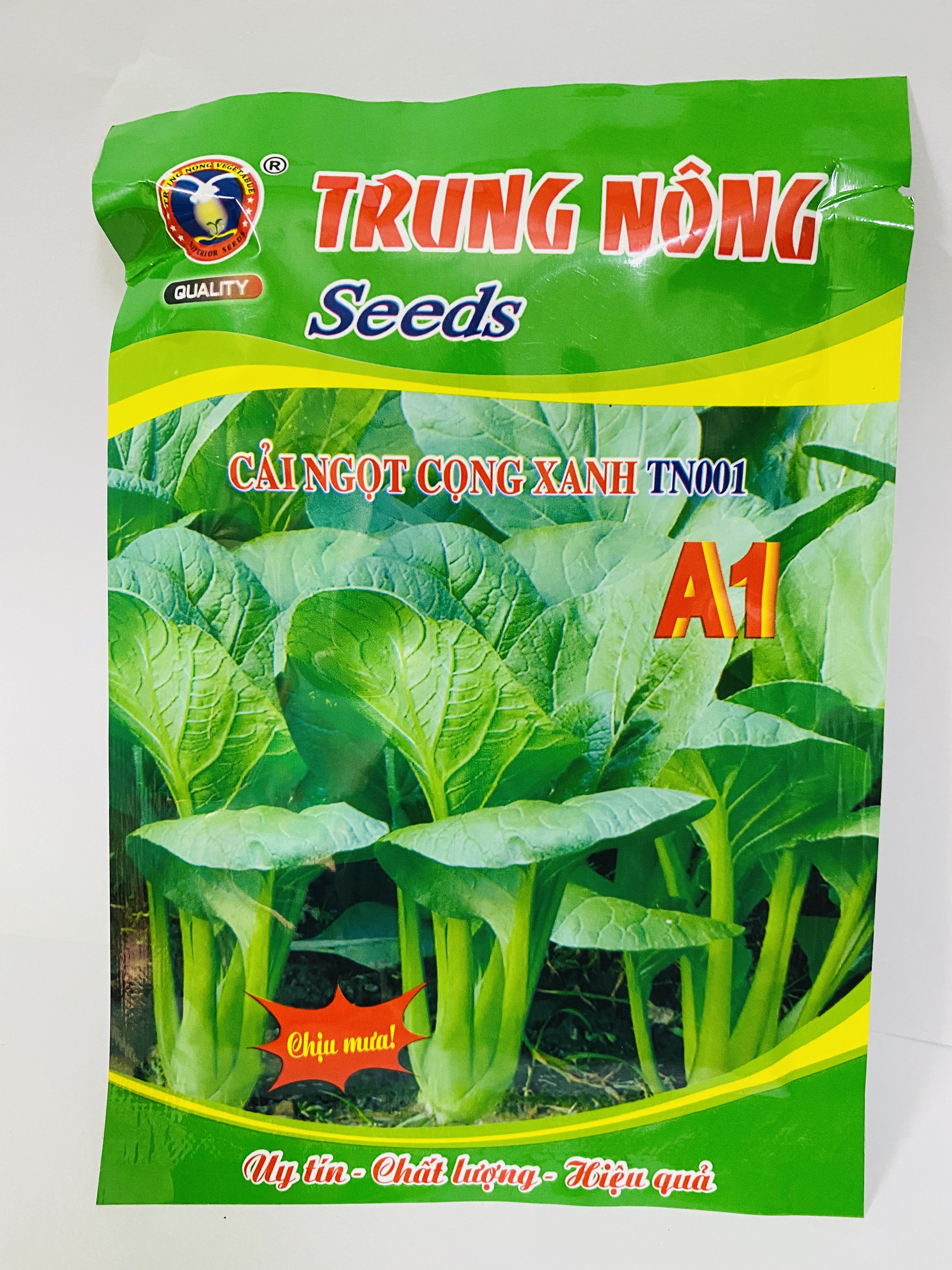 Hạt giống rau cải ngọt cọng xanh TN001 A1