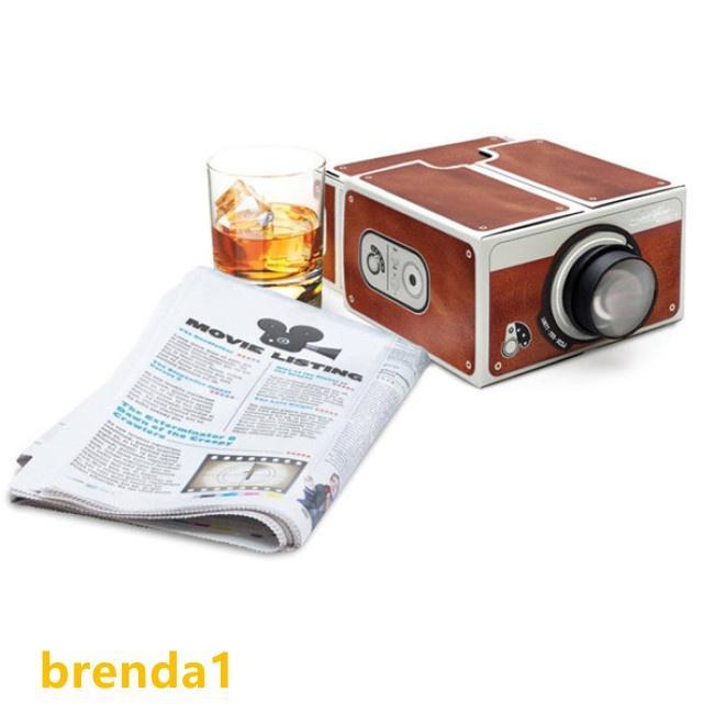 Máy Chiếu 3D Mini DIY Có Thể Điều Chỉnh Cho Điện Thoại Di Động