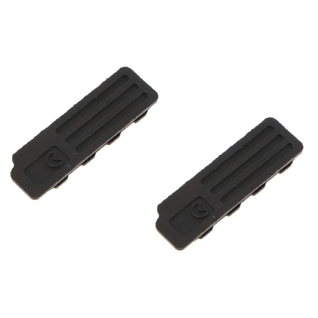 2pcs Bottom Rubber Cover Interface Cap Lid Socket Skin for D800 D800E