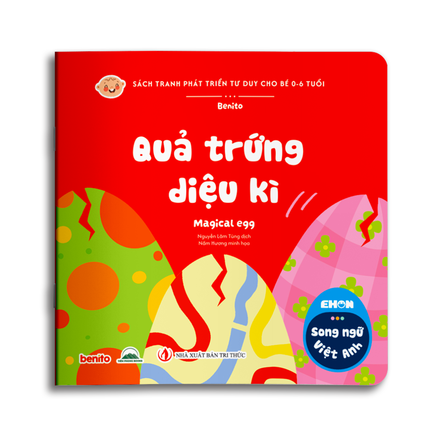 Sách - Combo 10 Quyển Ehon Phát Triển Tư Duy Cho Bé 0 - 6 Tuổi - Song Ngữ Việt Anh CHo Bé
