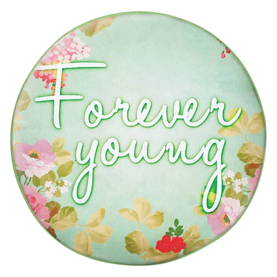 Gối tròn Forever Young - GOVT010