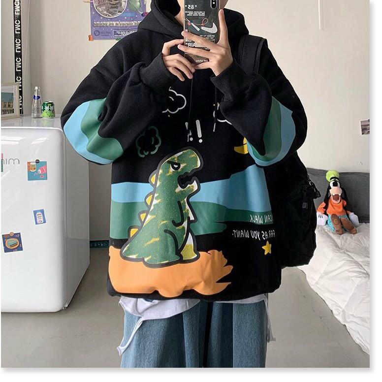 ÁO KHOÁC NỈ HODDIES KHỦNG LONG