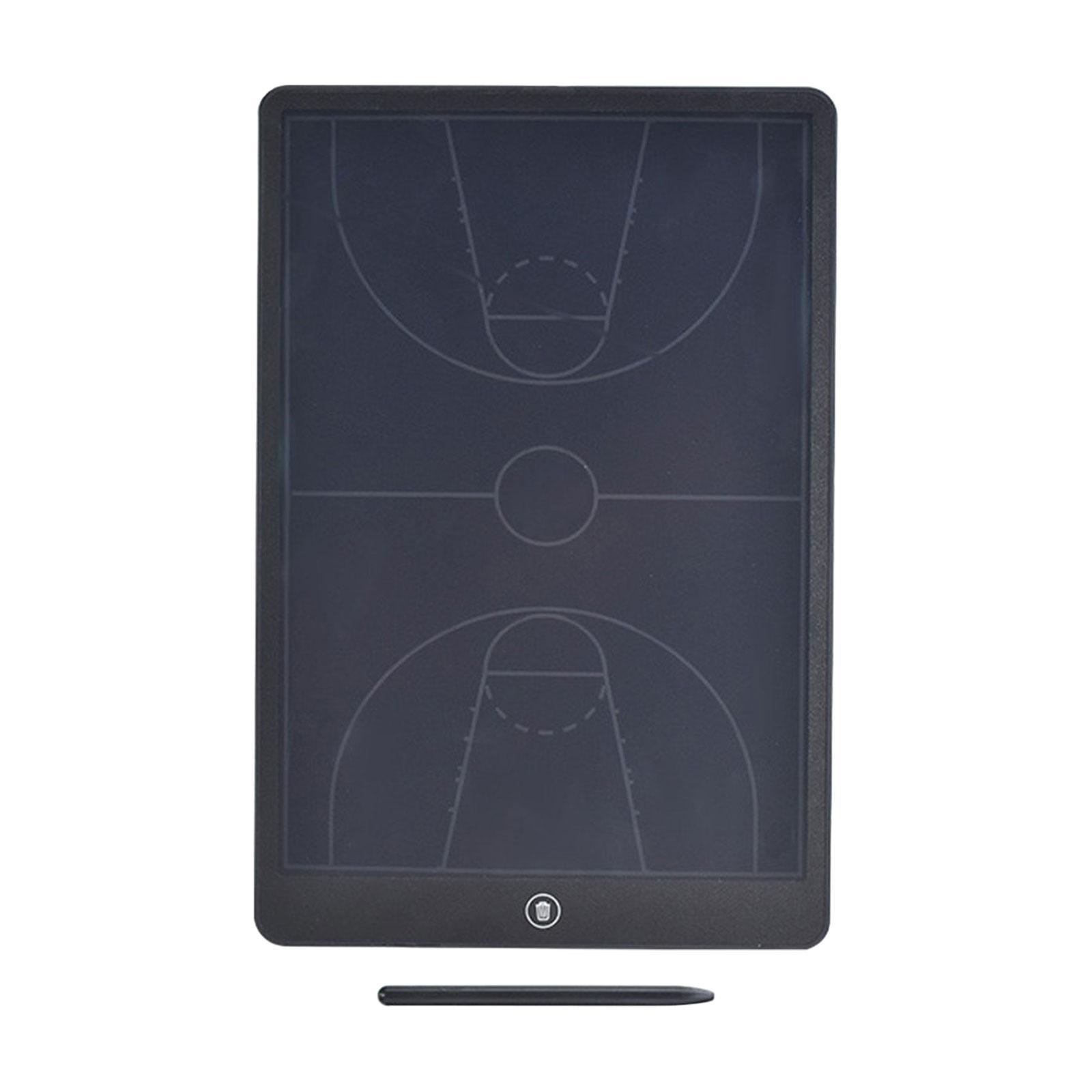 Electronic Board Basketball Portable Play Board Practice Training Strategy with Pen Erasable Teaching Board