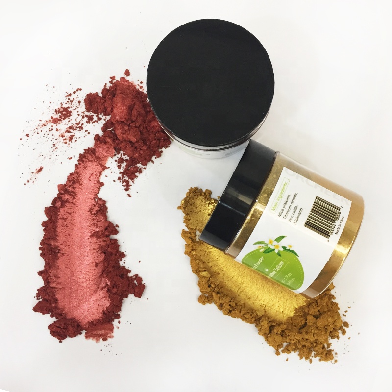 Bột Màu Nhũ Vàng Đồng Đủ Màu Pha Sơn, Epoxy, Slime, Làm xà phòng, Trang trí, makeup