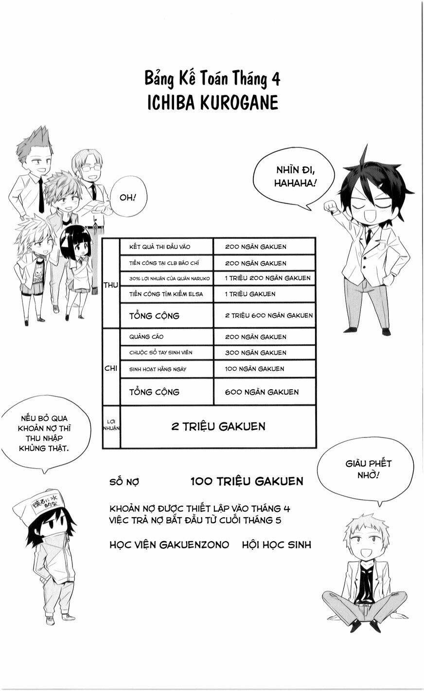 ichiba kurogane wa kasegitai chapter 14.5 1