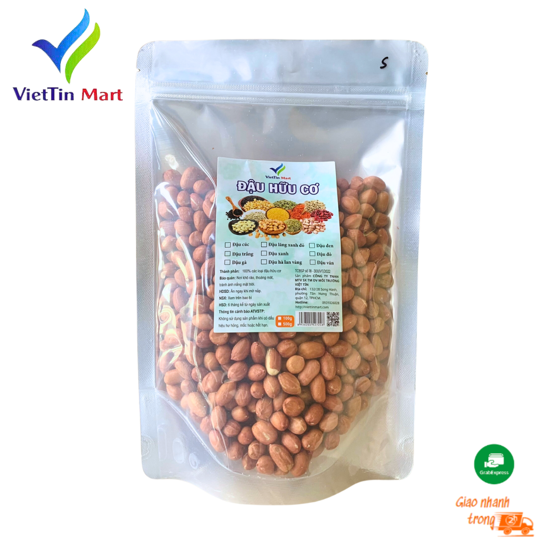 Đậu Phộng Sống Hữu Cơ (Lạc) VietTin Mart