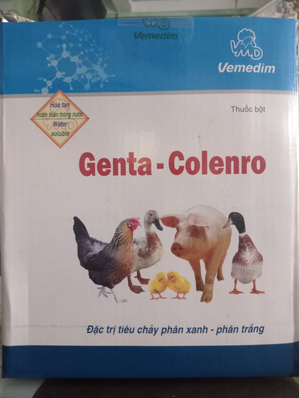 Genta Colenro 50gr tiêu hóa hô hấp