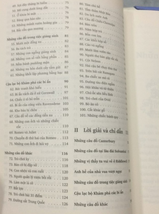 Sách - Những Câu Đố Tư Duy Và Logic Xứ Canterbury