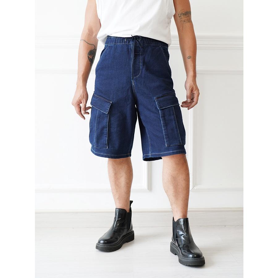 Quần nam short jeans 6 túi MJF0138 Messi Jeans