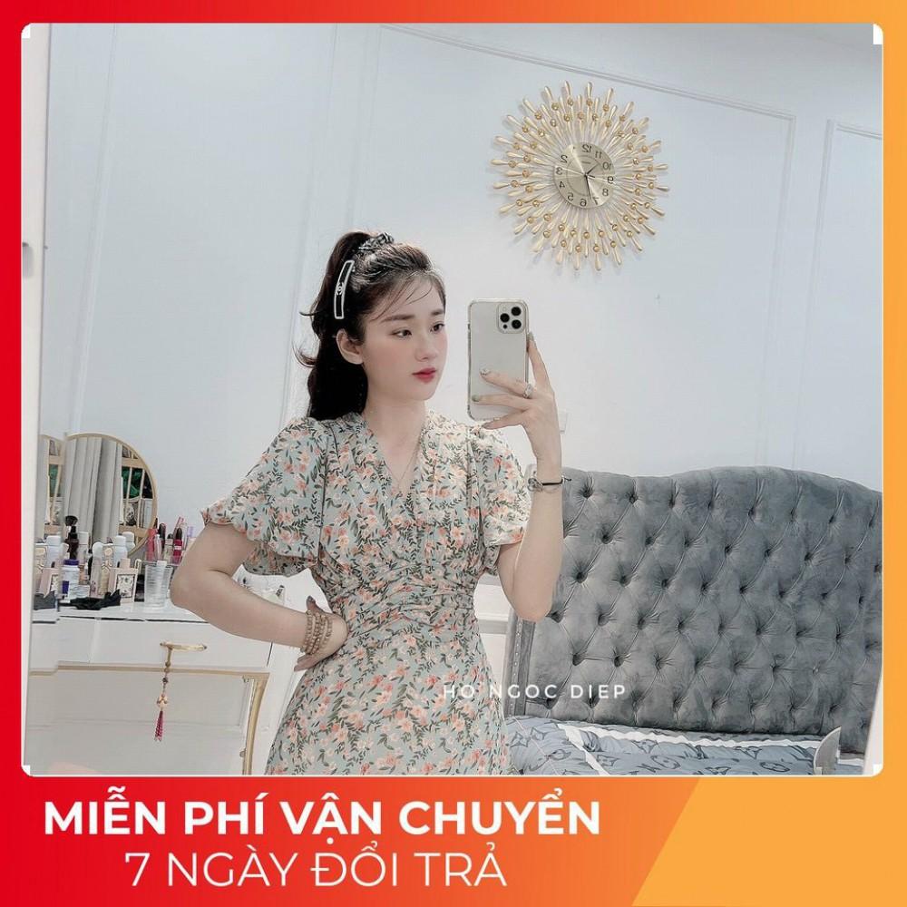 Váy Hoa Nhí Dự Đám Cưới NYC Đây Rồi , Hàng may kỹ 2 lớp , Vải voan Hoa loại 1 luôn ạ