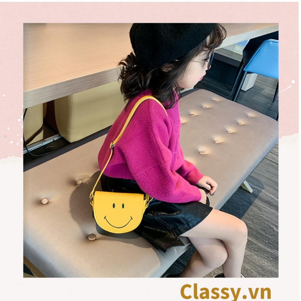 Túi mini Classy hình bán nguyệt nắp gập nhiều màu nhiều họa tiết dễ thương đựng phụ kiện đồ chơi T583