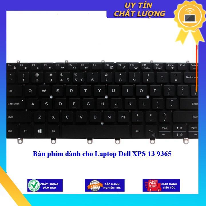 Bàn phím dùng cho Laptop Dell XPS 13 9365 - Hàng Nhập Khẩu New Seal
