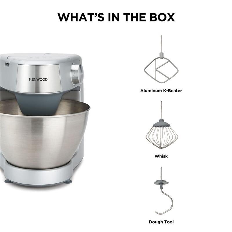 Máy trộn bột, đánh trứng làm bánh đa năng KENWOOD Prospero Plus KHC29.A0SI - Hàng chính hãng