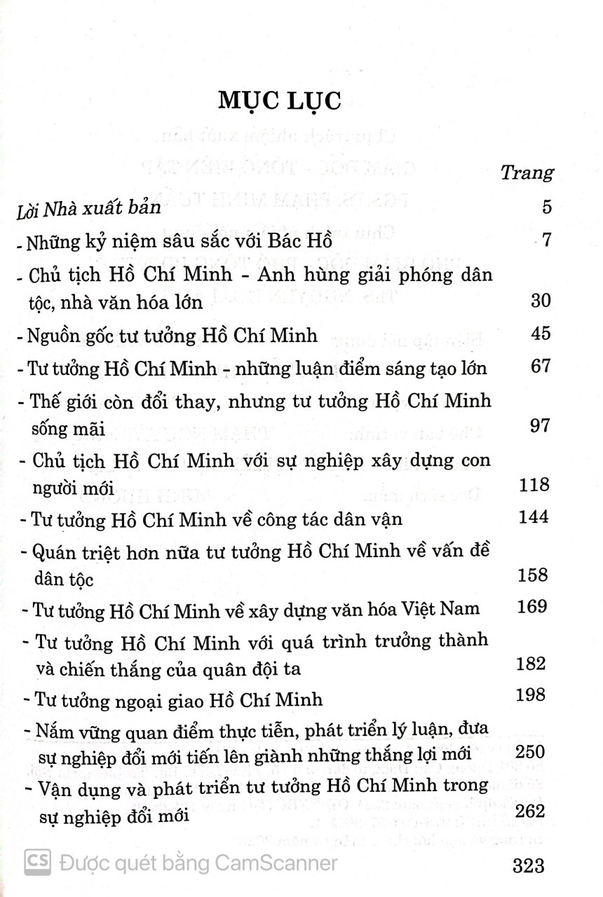 Thế giới còn đổi thay nhưng tư tưởng Hồ Chí Minh sống mãi